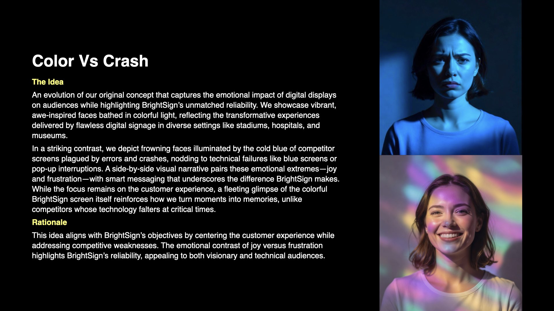 BrightSign Round 2, presentation slide 3