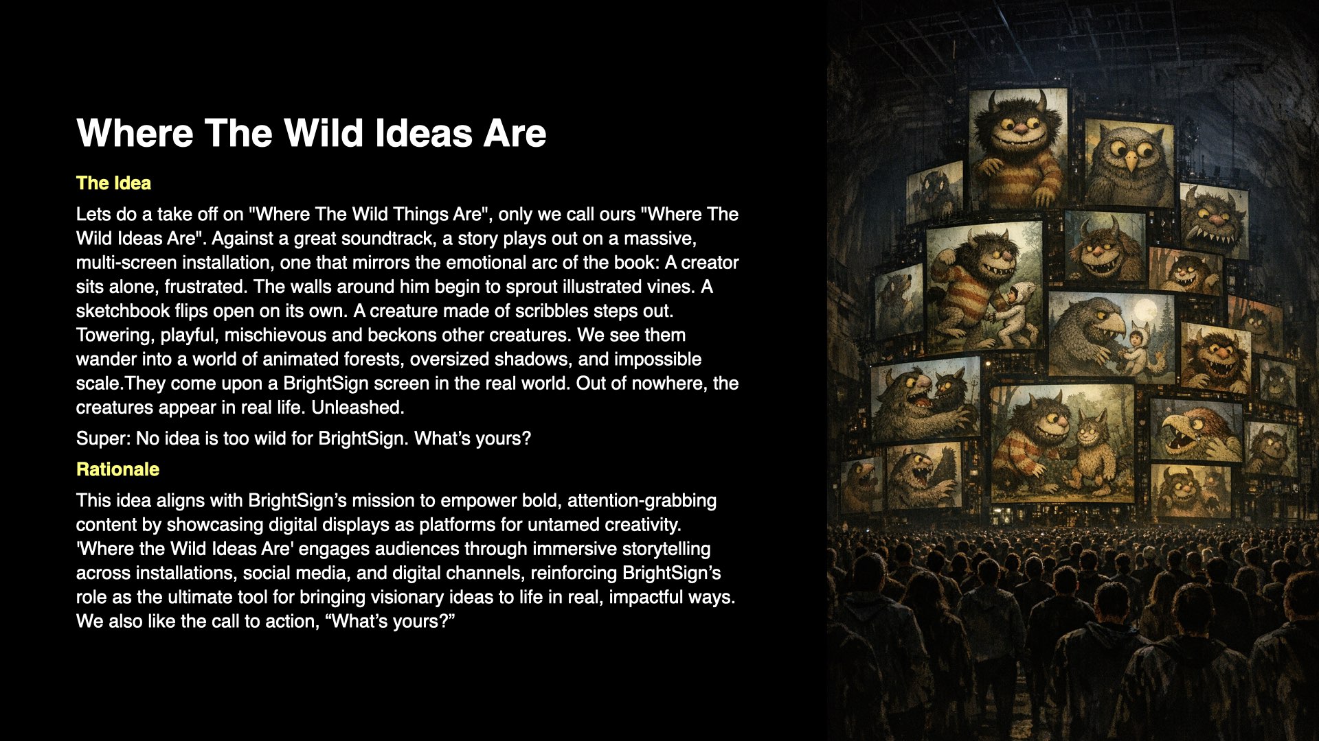 BrightSign Round 2, presentation slide 7