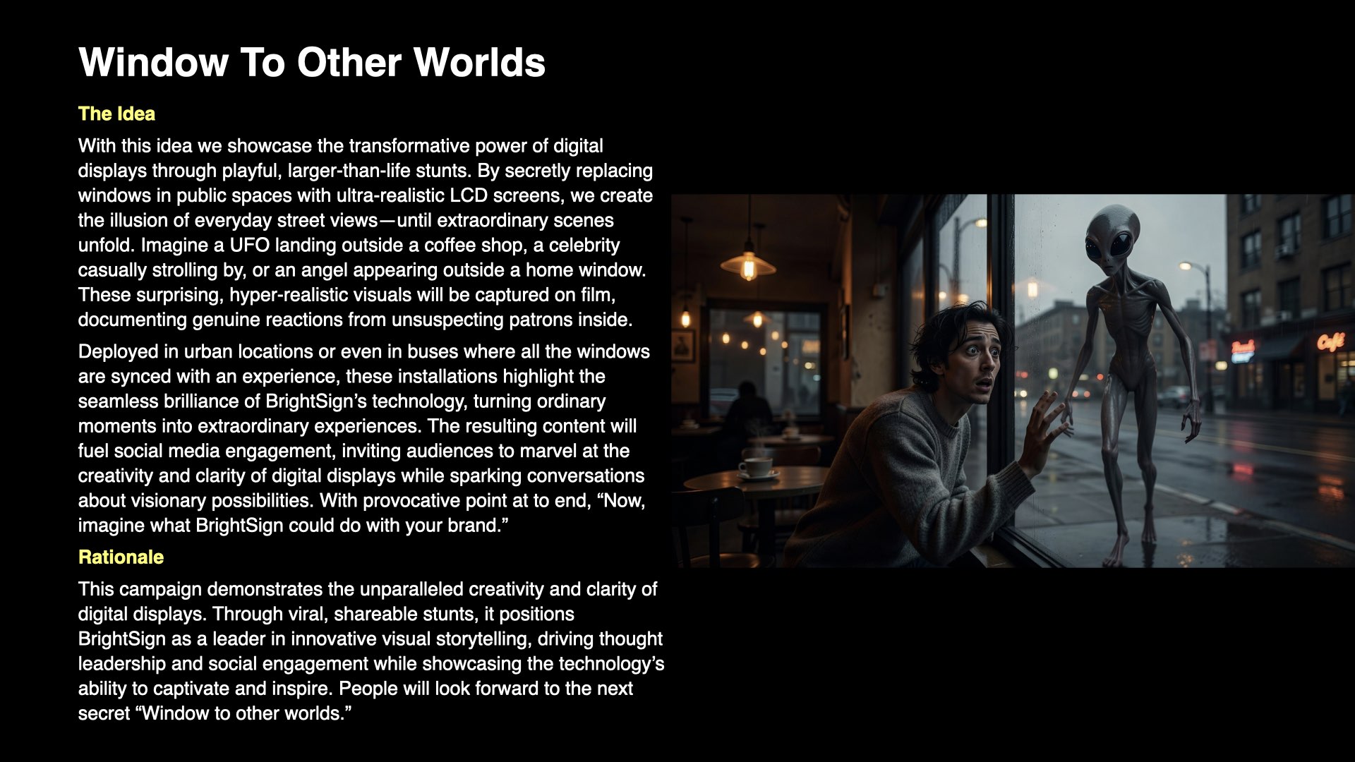 BrightSign Round 2, presentation slide 11